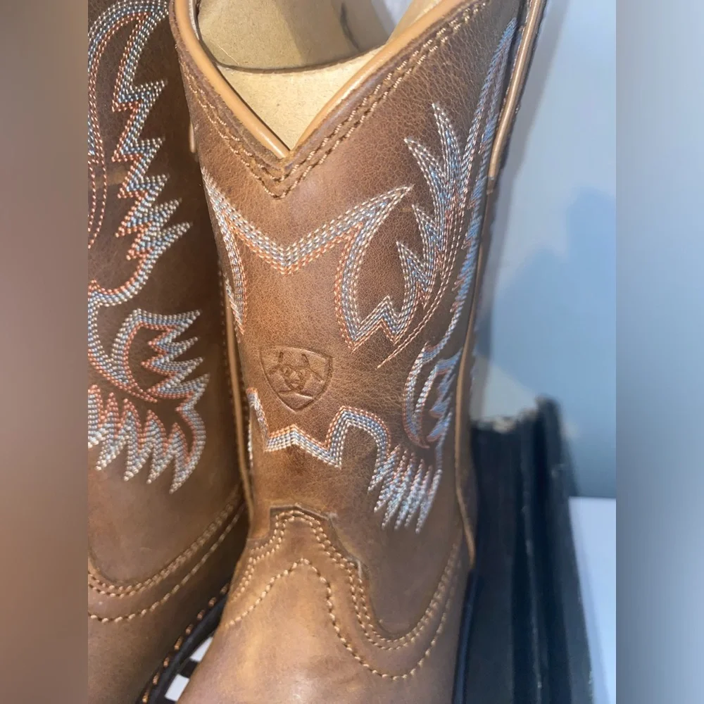 Ariat women’s Tracey pull-on composite toe dusted brown size 8 4LR - Picture 11 of 12